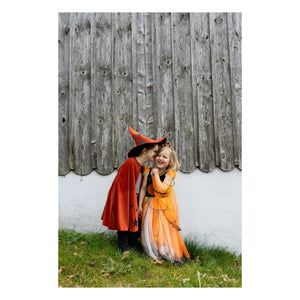 Great Pretenders - Capa y sombrero de Bruja de Otoño | Naranja