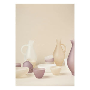 Los Objetos Decorativos - Opal Borosilikat Kase - 2'li Set | Mauve