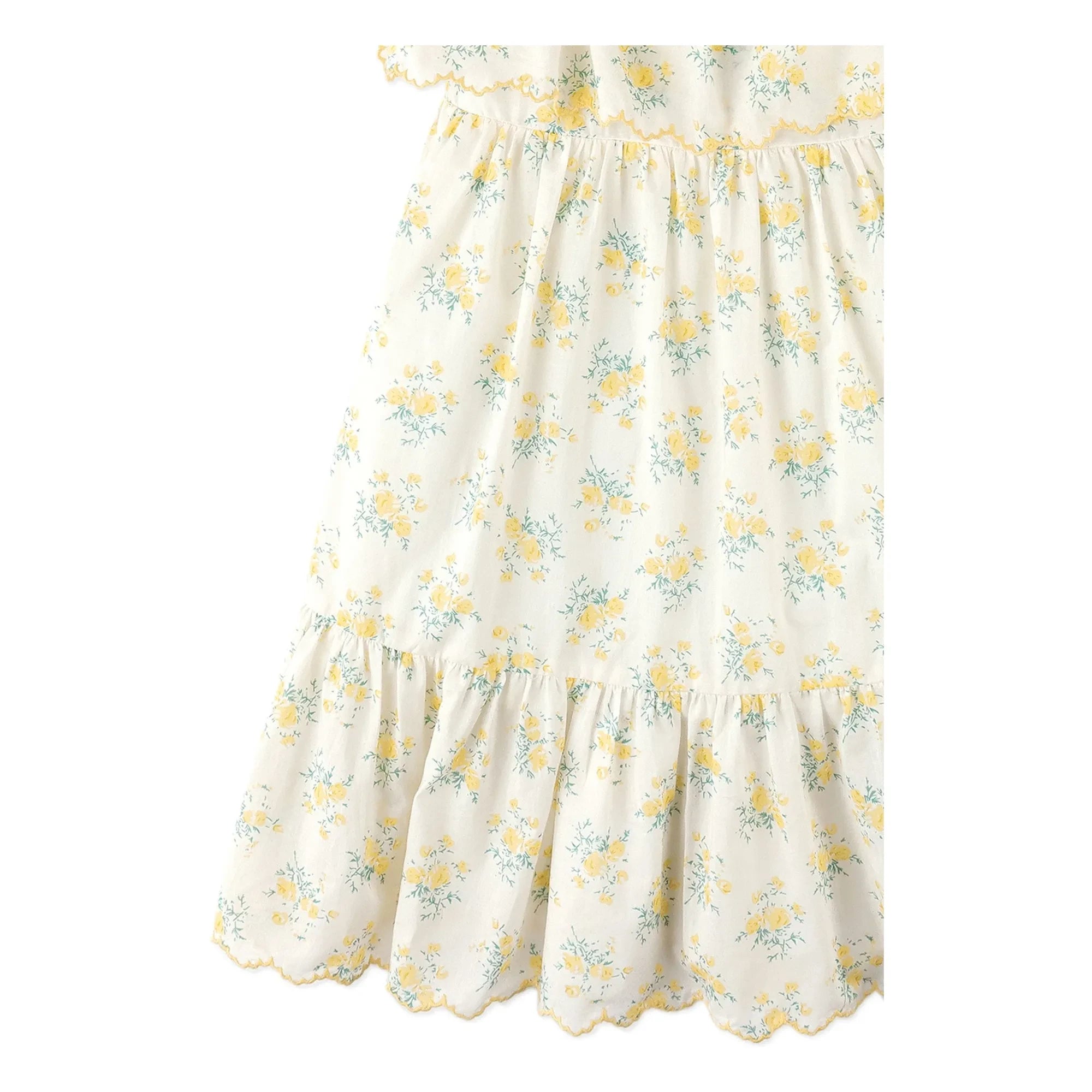 Gingersnaps - Vestido bordado Katie | Crudo