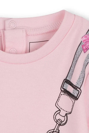 Pelele corto de algodón para bebé Marc Jacobs
