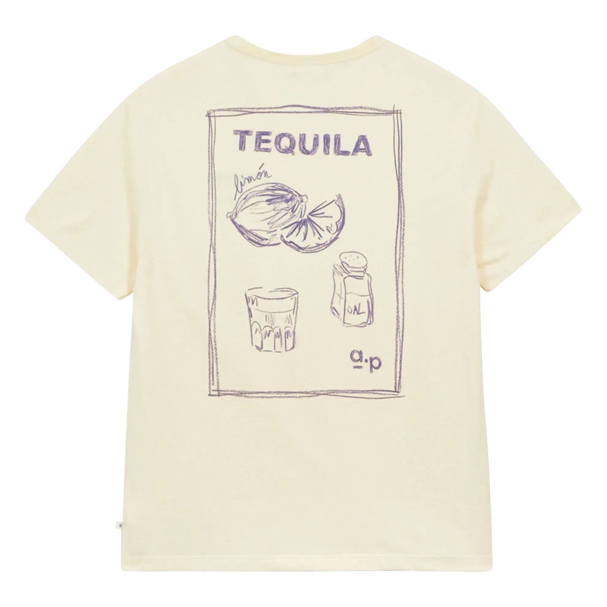 a.p - Camiseta de algodón orgánico Tequila | Crudo