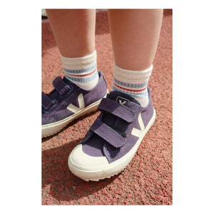 Konges Sløjd - Set de 2 pares de calcetines de rayas | Crudo