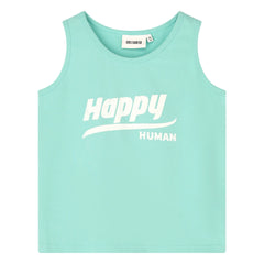 Cos I Said So - Atleta de algodón orgánico Happy Human | Turquesa
