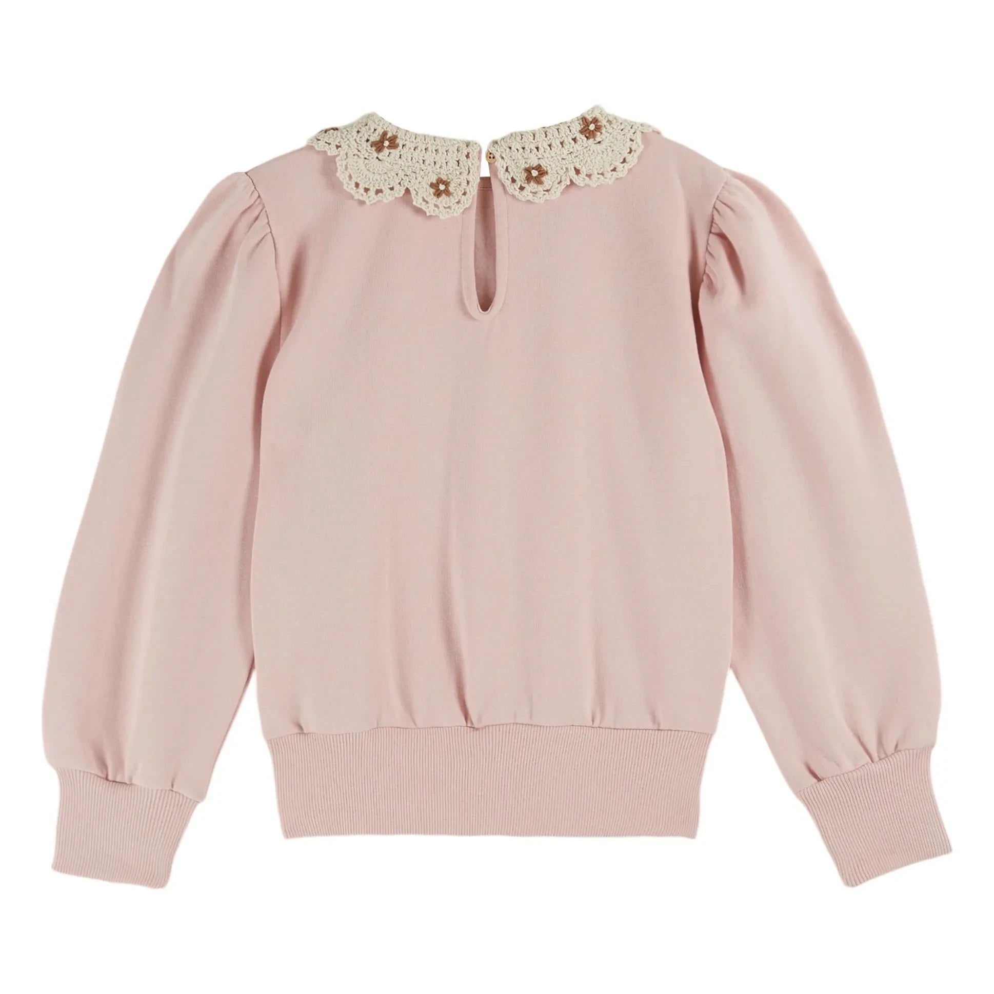 Emile et Ida - Sudadera Claudine Yaka de Algodón Orgánico | Rosa