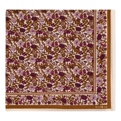 Bonton - Foulondon Fleuri Eşarp | Karamel