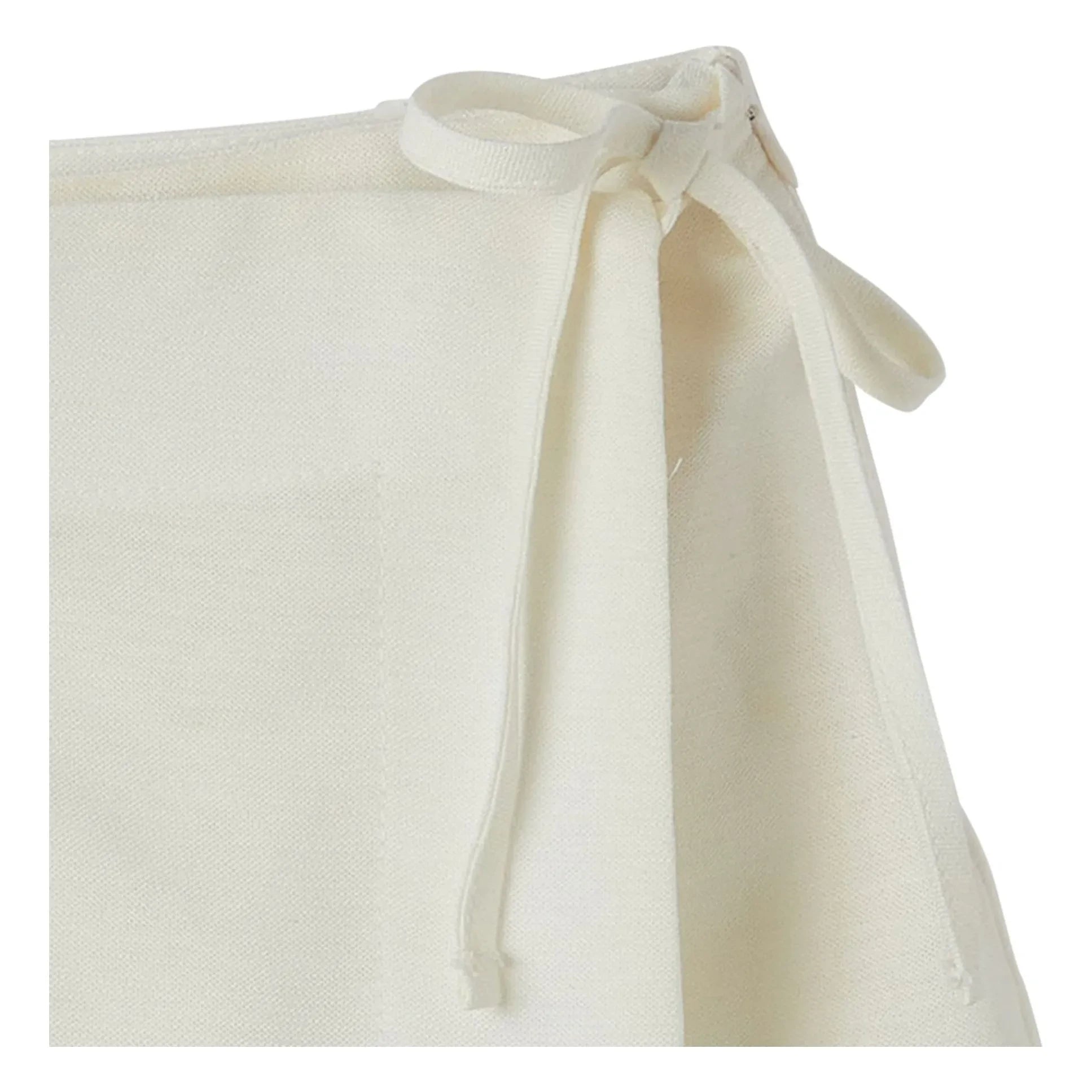 Fabula - Minifalda Fruncida | Blanca