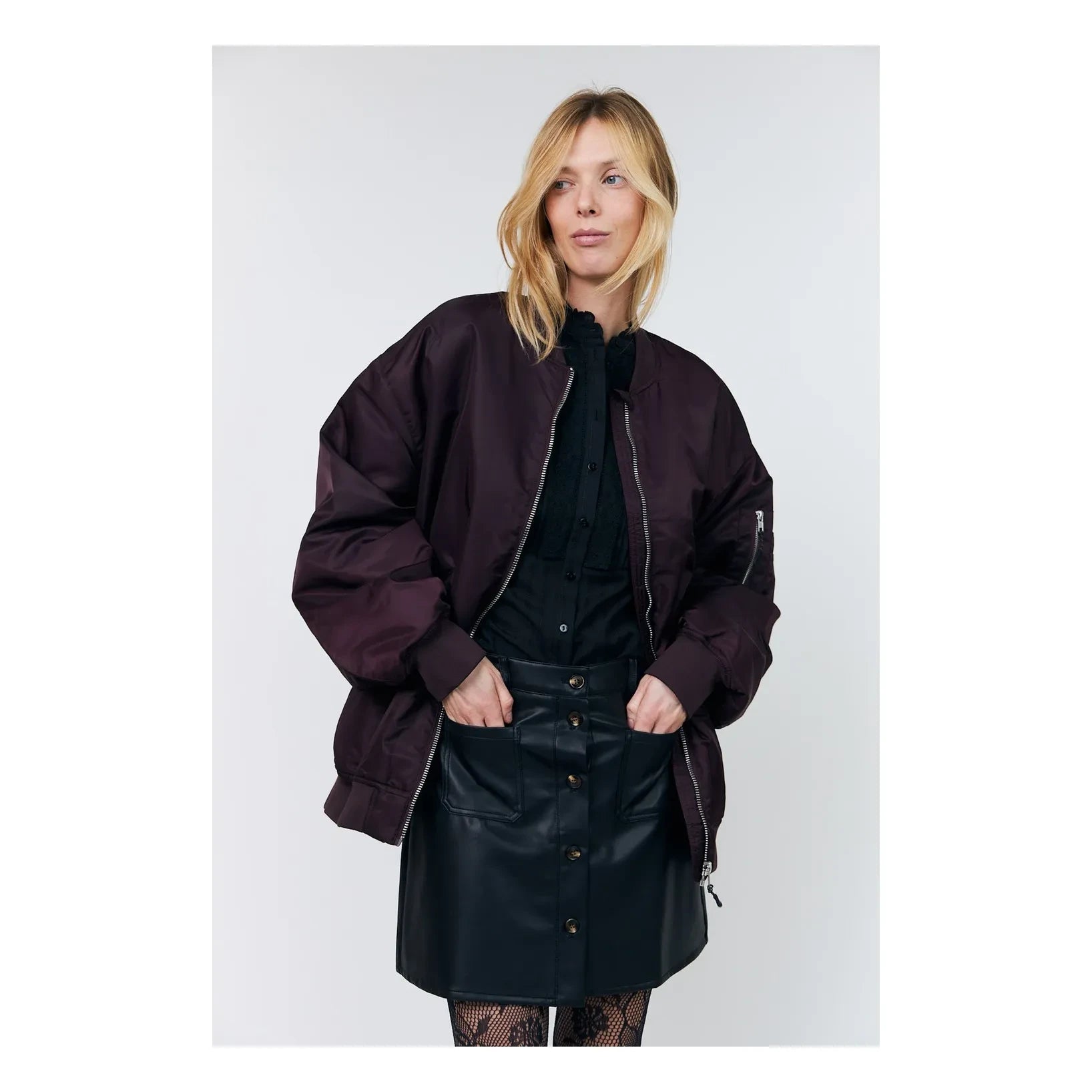 Lollys Laundry - Bomber Lila | Bordo