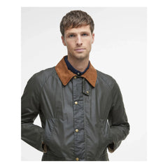 Barbour - Chaqueta de cera Ashby | Verde oliva