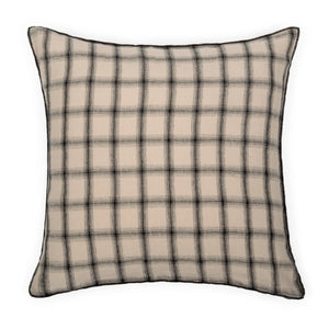 Le Monde Sauvage - Funda de almohada de lino lavado Highlands | Rosa beige