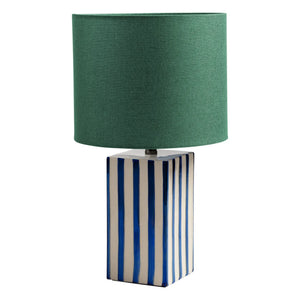 &Klevering - Lámpara de mesa Streak | Azul