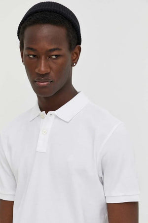 Camiseta de algodón con cuello de Marc O'Polo