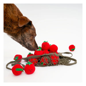 The Furry Folks - Juguete rascador Tomate Cereza | Rojo Tomate