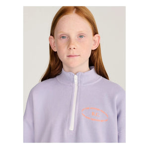 Bobo Choses - B.C. Organik Pamuklu Fermuarlı Sweatshirt | Lavanta