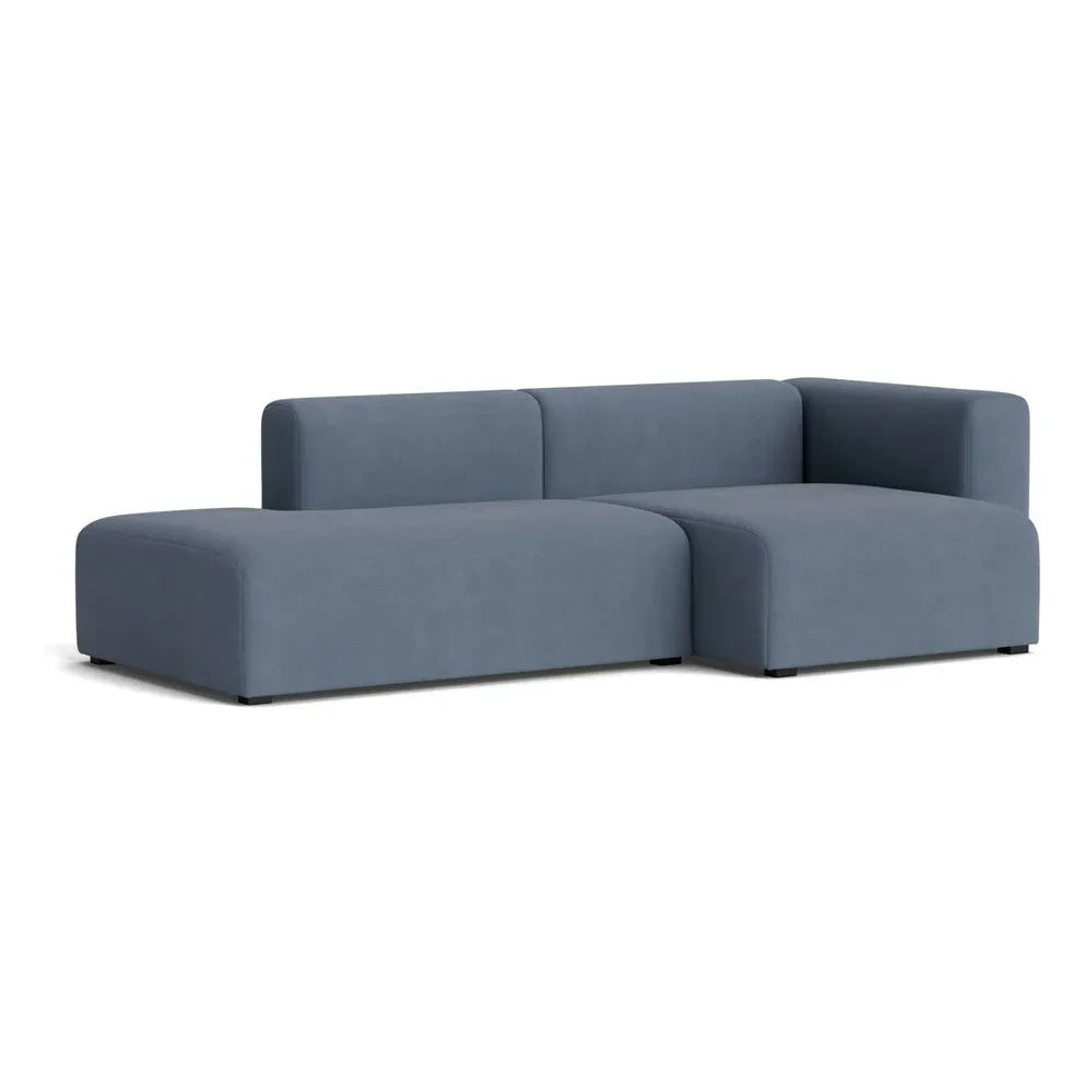 Hay - Mag Soft Sofá de Brazos Bajos 2,5 Plazas Combinación 3 | Azul Marino