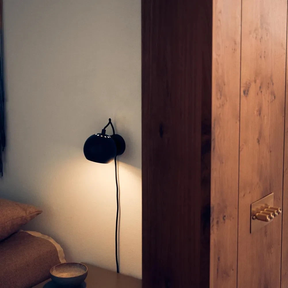 Frandsen - Aplique de pared "Ball", Benny Frandsen | Negro mate