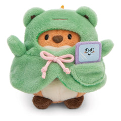 Nici - Peluche Geeks, disfraz de rana | Verde
