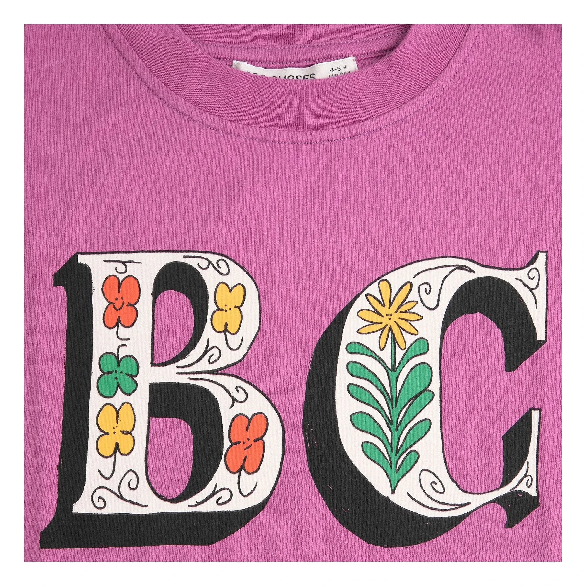 Bobo Choses - Camiseta de Algodón Orgánico BC | Morado