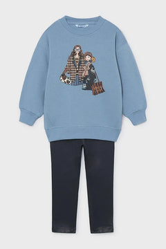 Conjunto de chándal de algodón para niños Mayoral