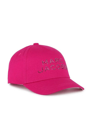 Gorra de Visera de Algodón para Niño Marc Jacobs