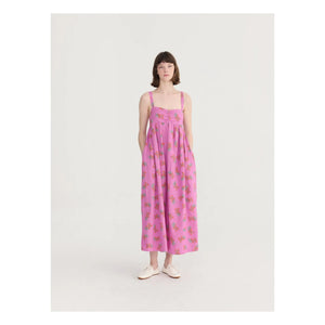 Bobo Choses - Vestido de algodón orgánico Juicy Tomatoes | Morado