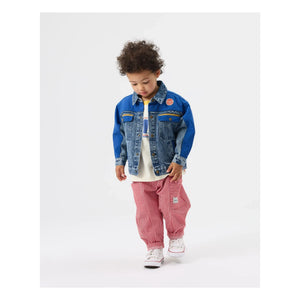 Goldie + Ace - Pantalones a Rayas | Rojo