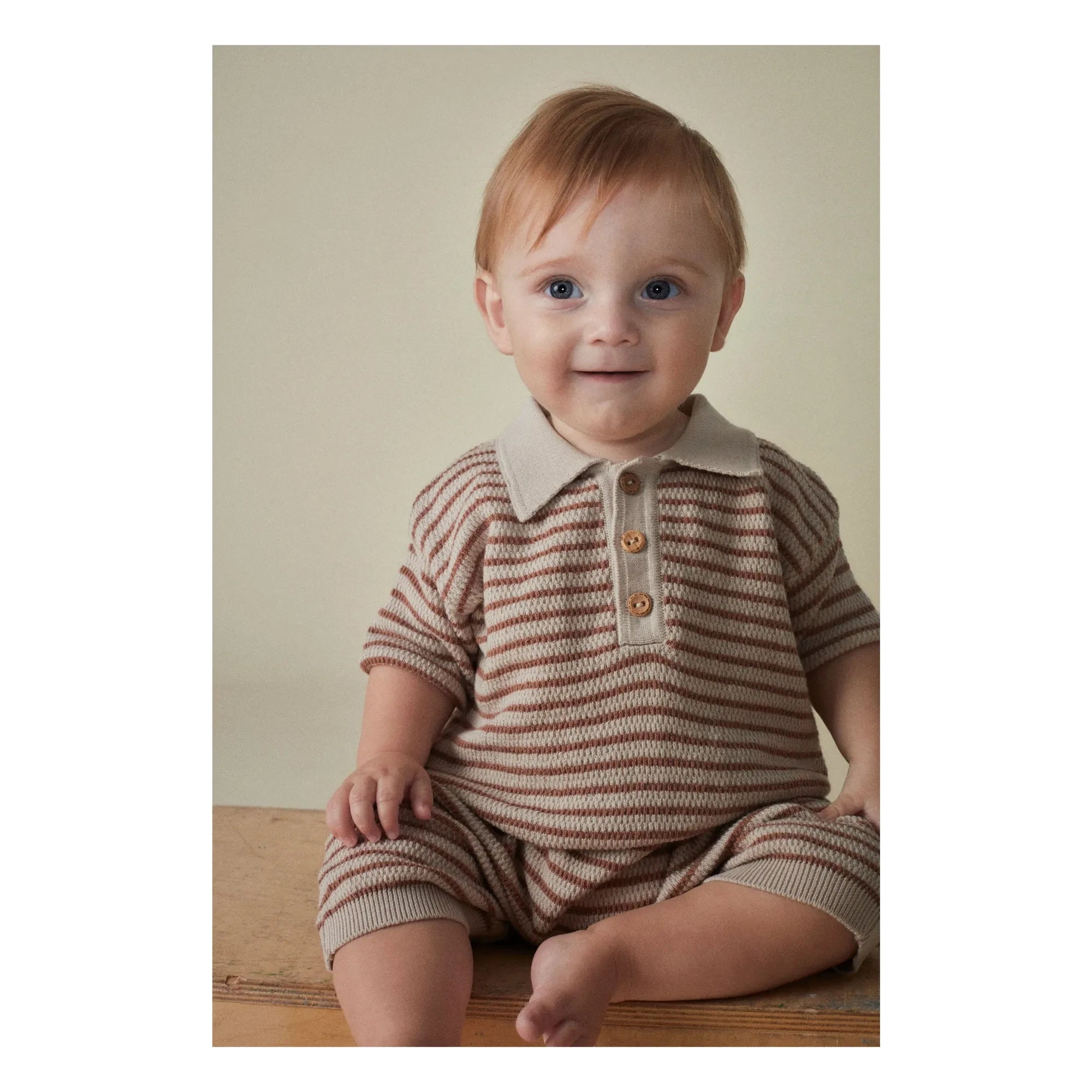 Coco au Lait - Polo de algodón orgánico | Beige