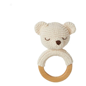 Patti Oslo - Anillo de dentición de oso polar | Blanco