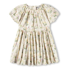 Molo - Vestido de algodón orgánico Christen Fleurie | Crudo