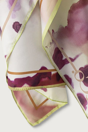 Max&Co. foulard de seda MCABATTISTA para mujer