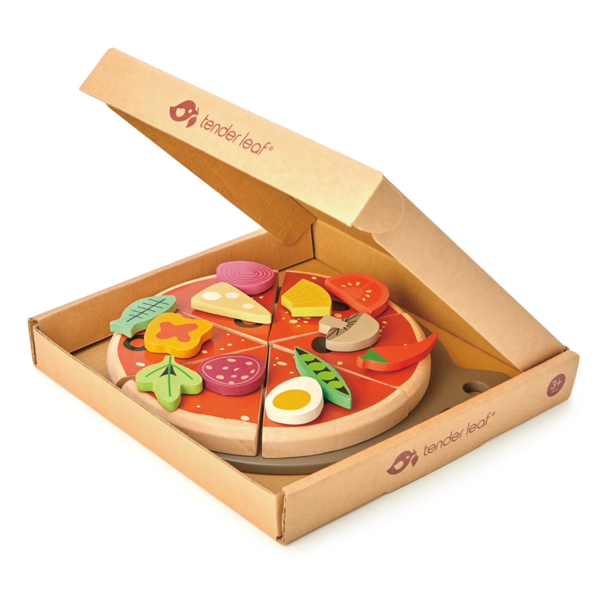 Tender Leaf Toys - Fiesta de Pizza de Madera