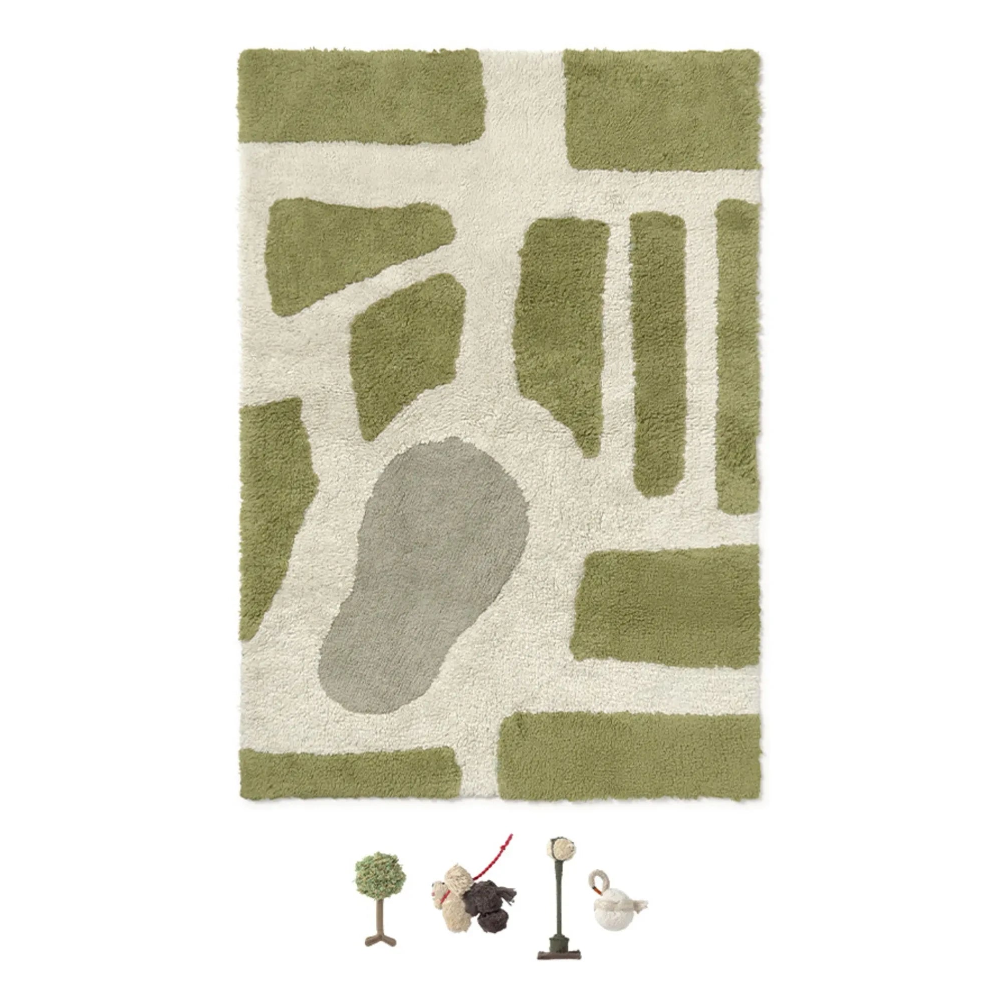 Lorena Canals - Alfombra de juegos Parc y accesorios | Multicolor