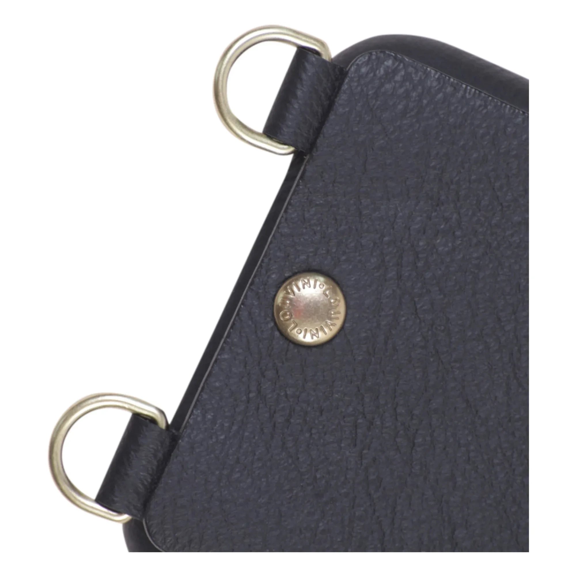 Louvini - Funda de piel Lou para iPhone | Negro