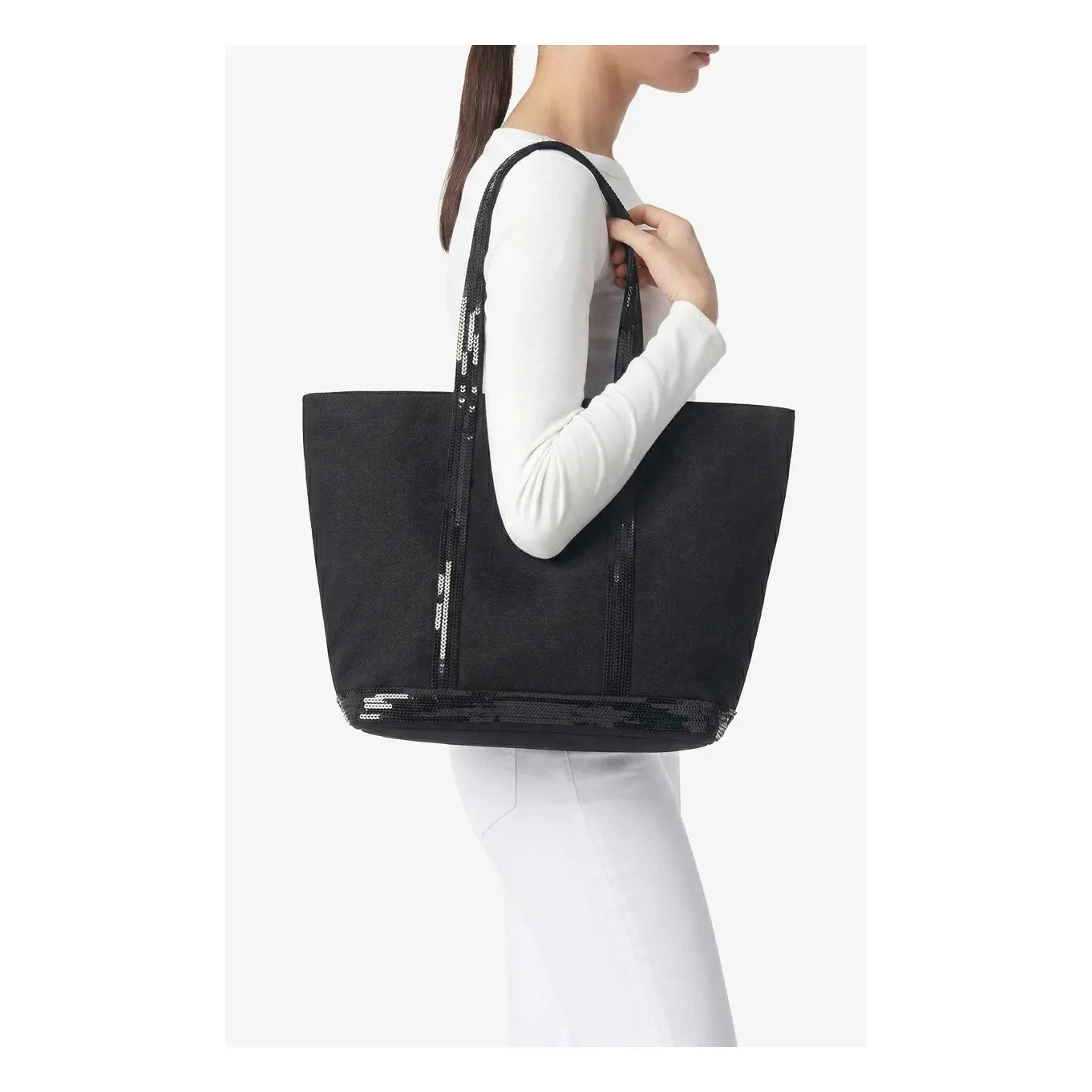 Vanessa Bruno - Büyük Fermuarlı Tote | Siyah