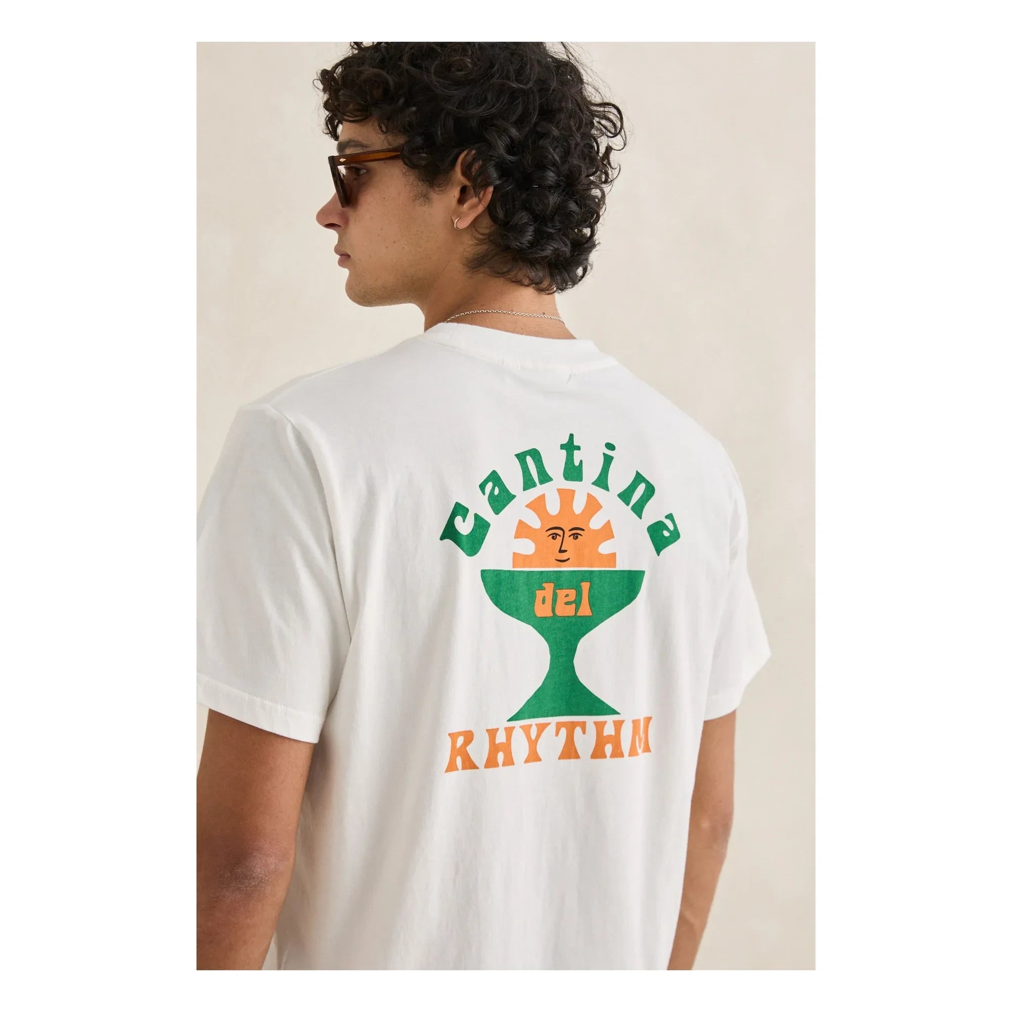 Rhythm - Camiseta Cantina | Blanco