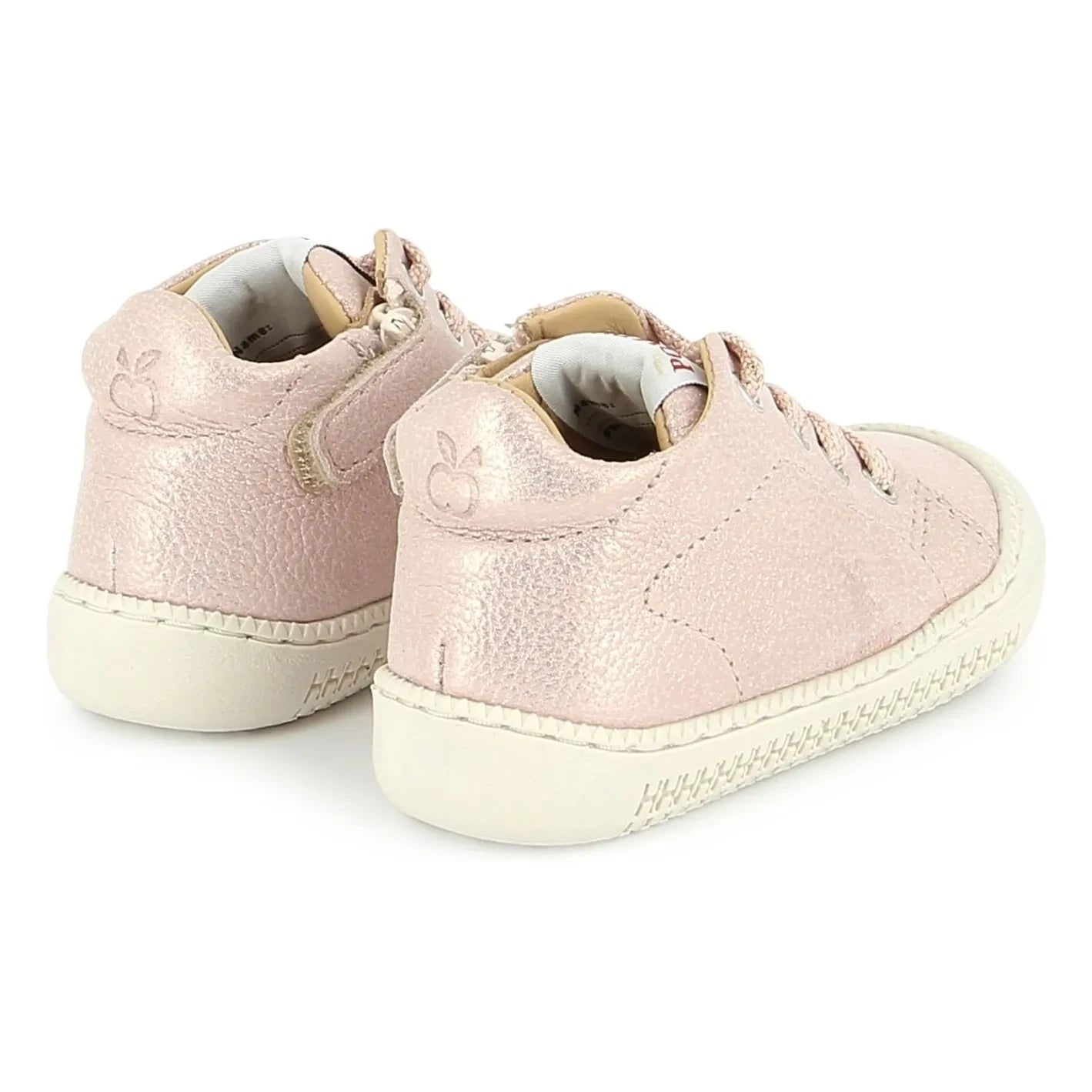 Pom d'Api - Botas con purpurina Yaka Walk | Rosa empolvado