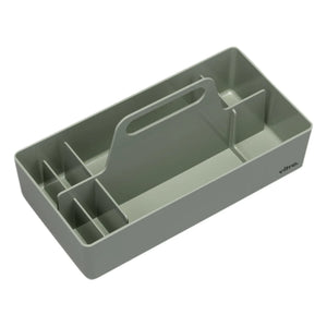 Vitra - Organizador de caja de herramientas de plástico reciclado - Arik Levy | Gris Musgo