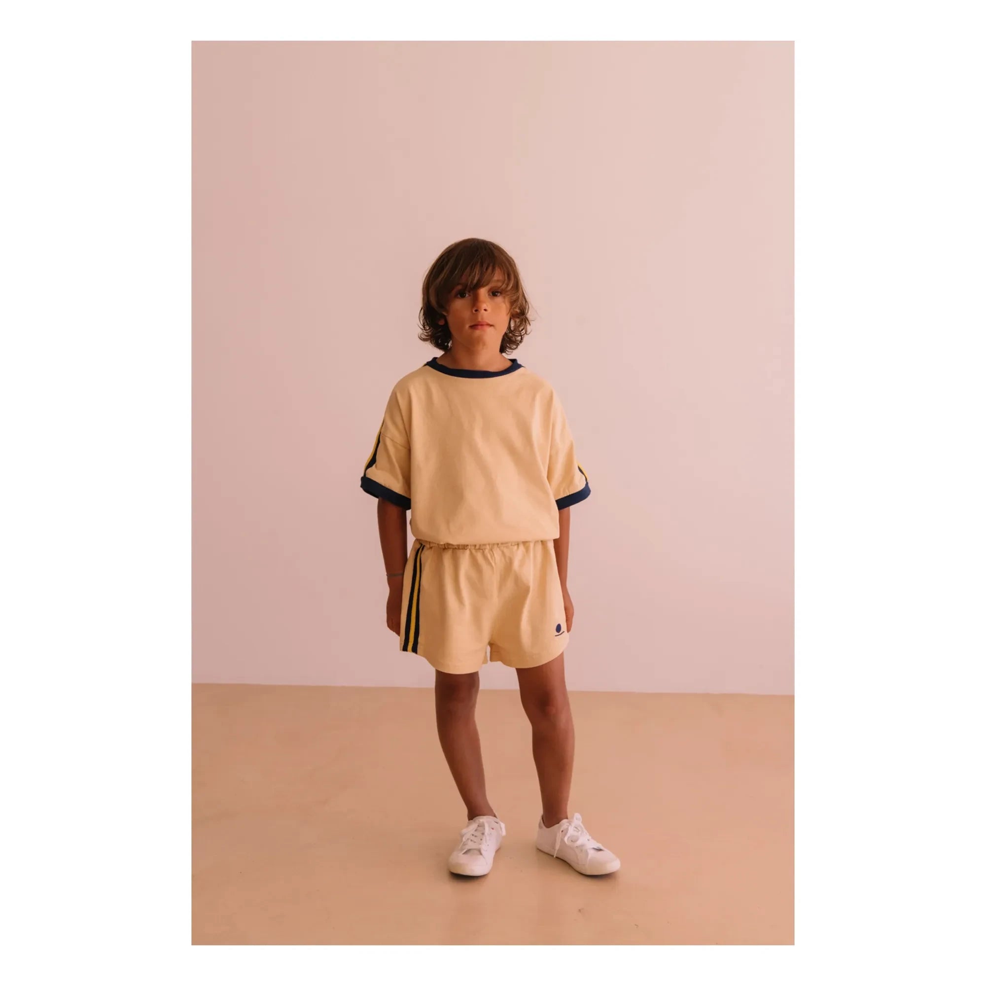 We Are Kids - Camiseta de algodón orgánico Taylor Kontrast | Beige