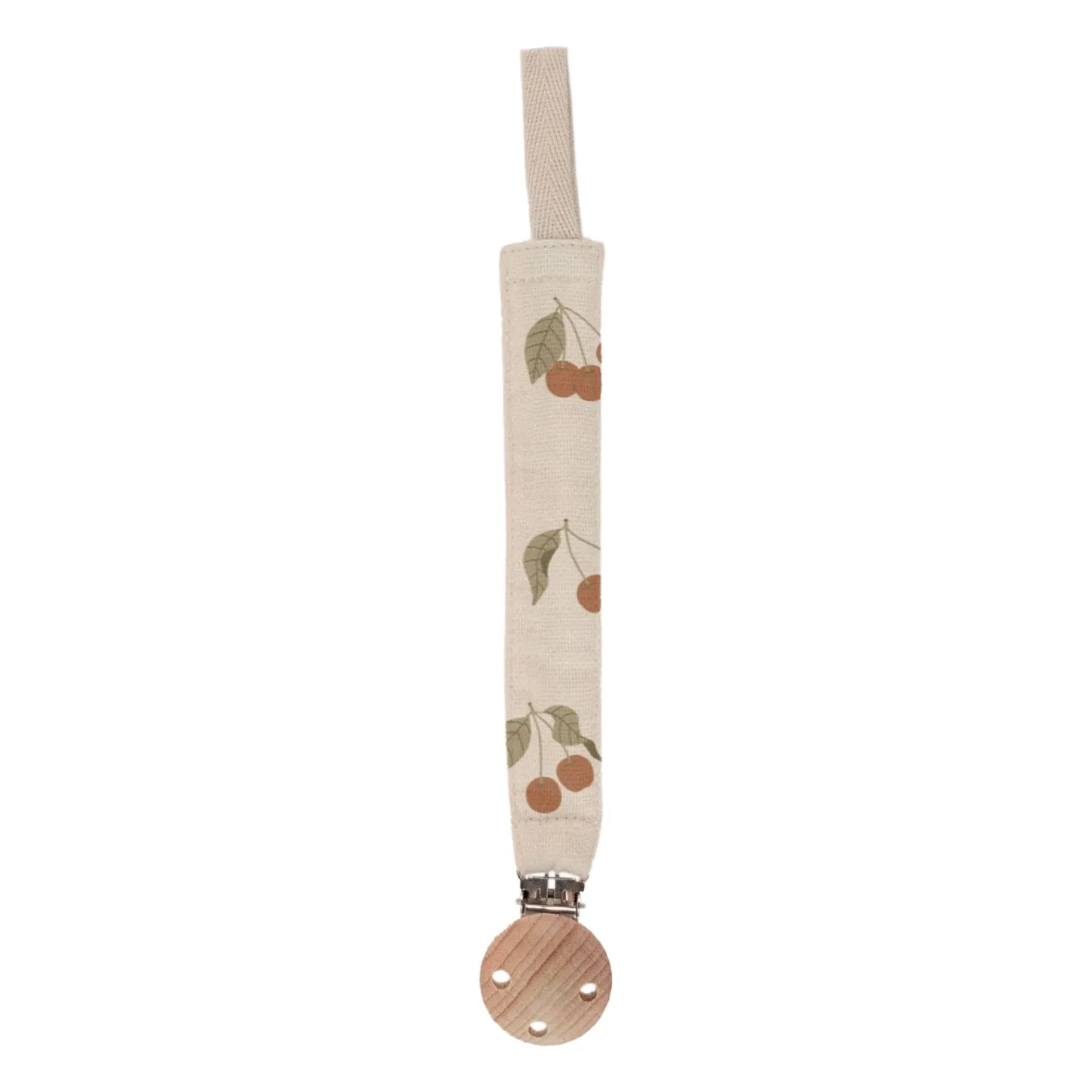 Main Sauvage - Clip para chupete de cereza | Beige