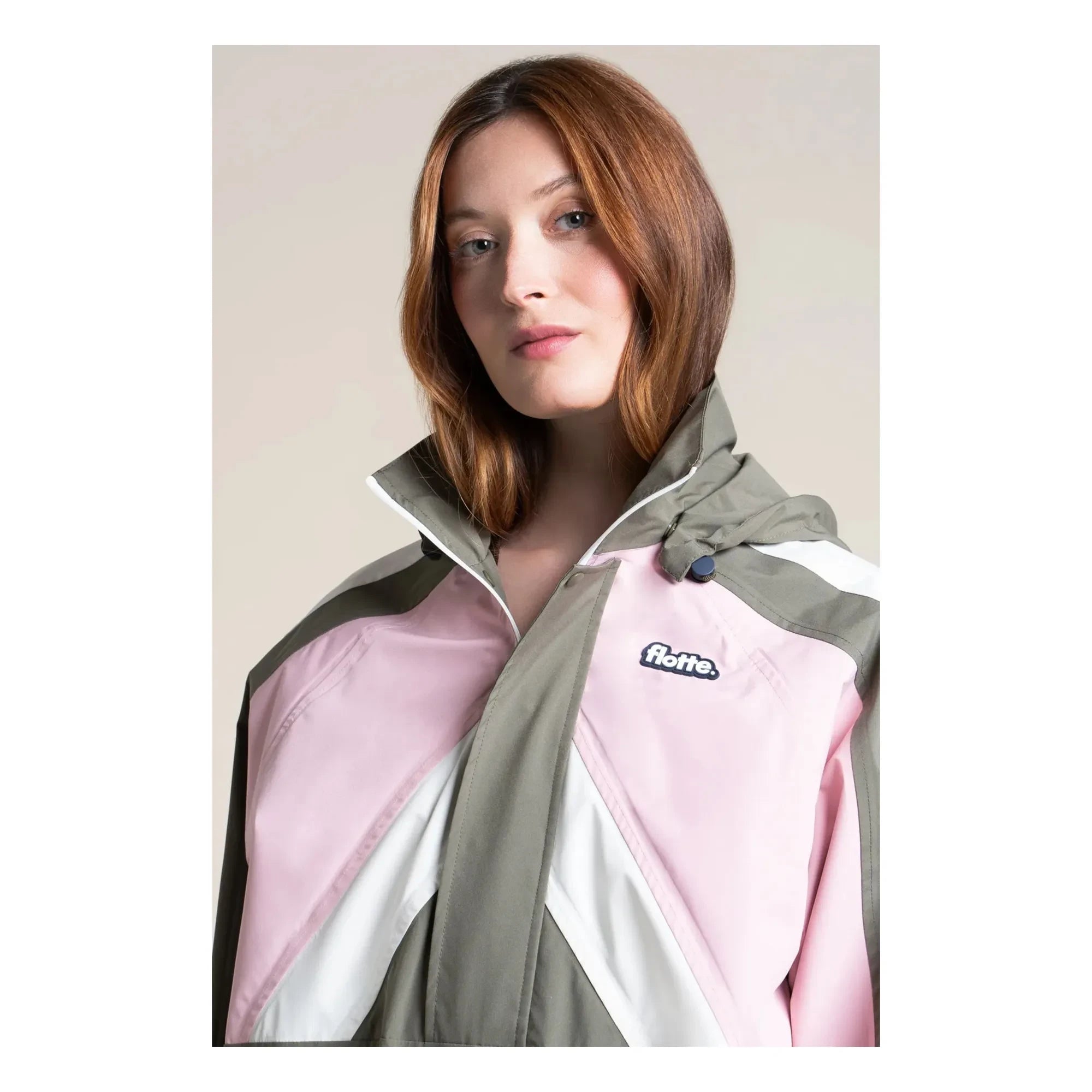 Chaqueta impermeable Flotte - Abbesses | Caqui