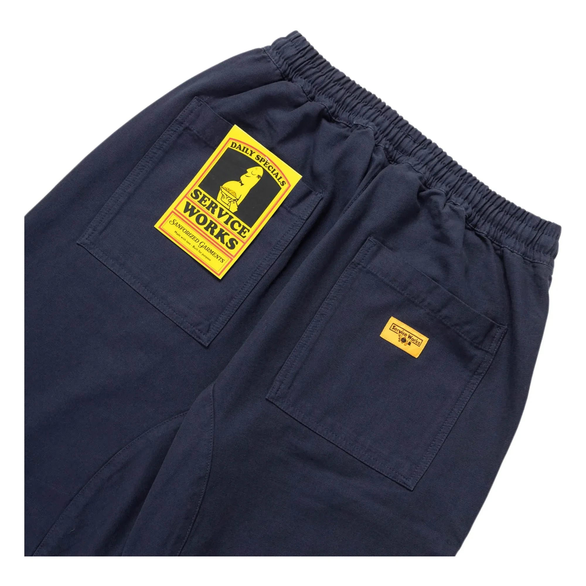 Service Works - Pantalón Clásico de Chef | Azul Oscuro