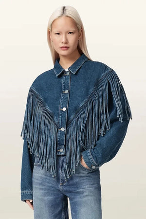 Cazadora vaquera MARLENE de mujer AllSaints