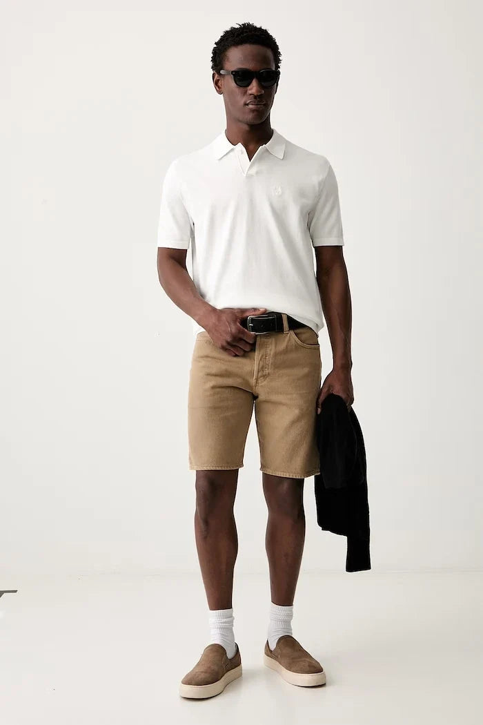 Polo de algodón con cuello para hombre Marc O'Polo