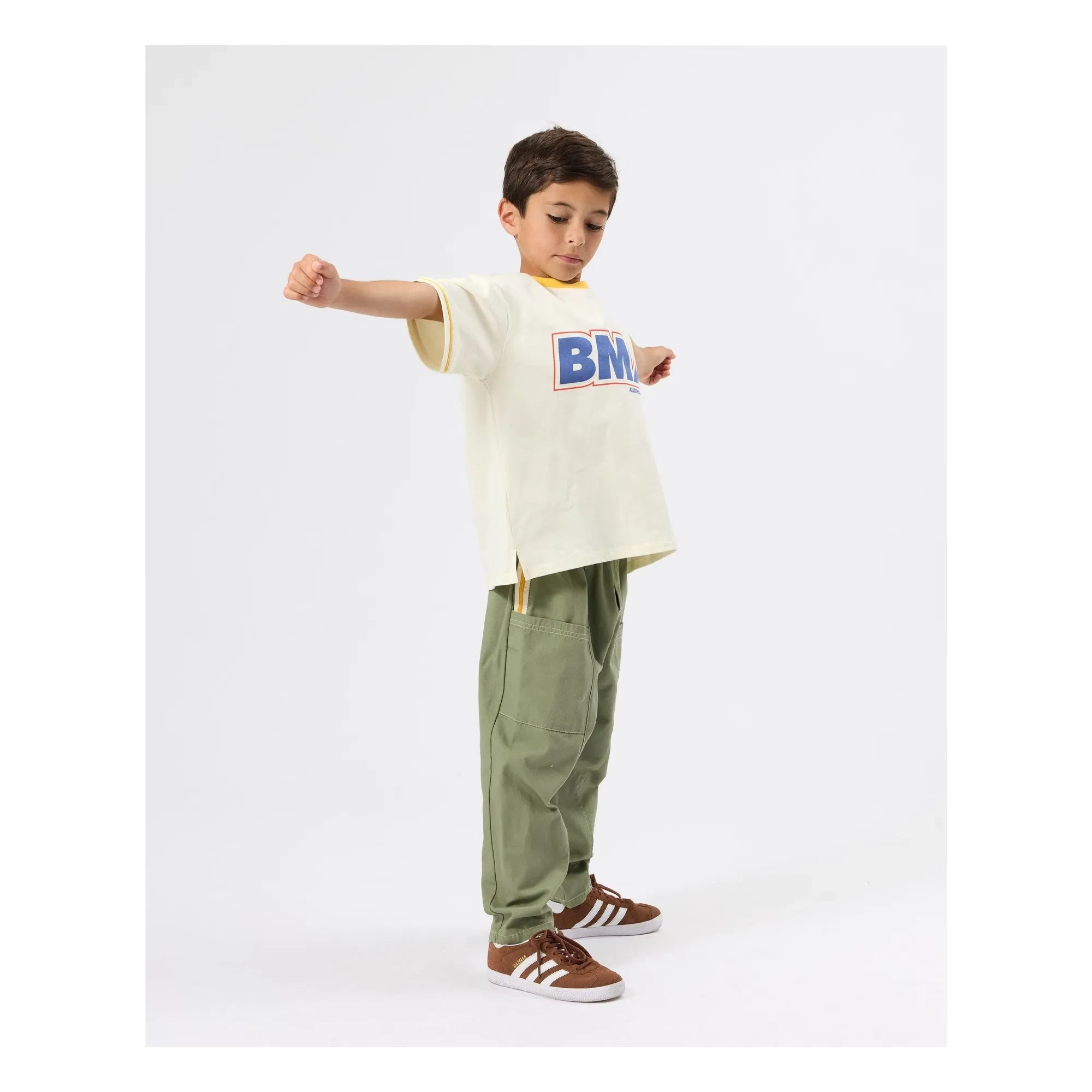 Goldie + Ace - Camiseta oversize BMX | Crema