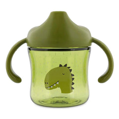 Trixie - Vaso de aprendizaje Mr. Dino | Verde
