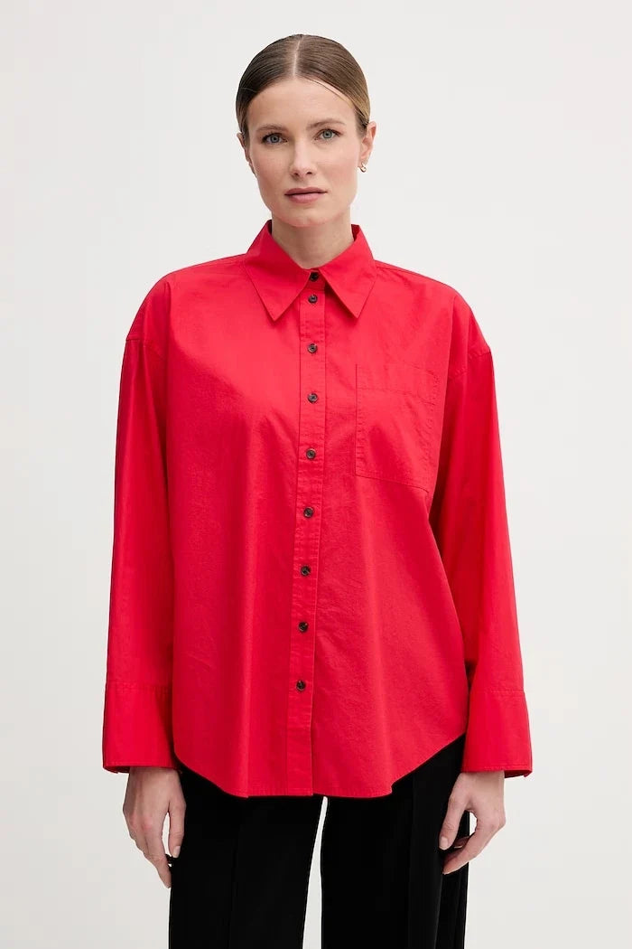 Barbour Camisa de algodón Angela para mujer