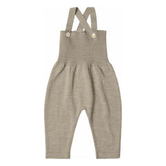 FUB - Peto de lana merina de talle alto | Beige jaspeado