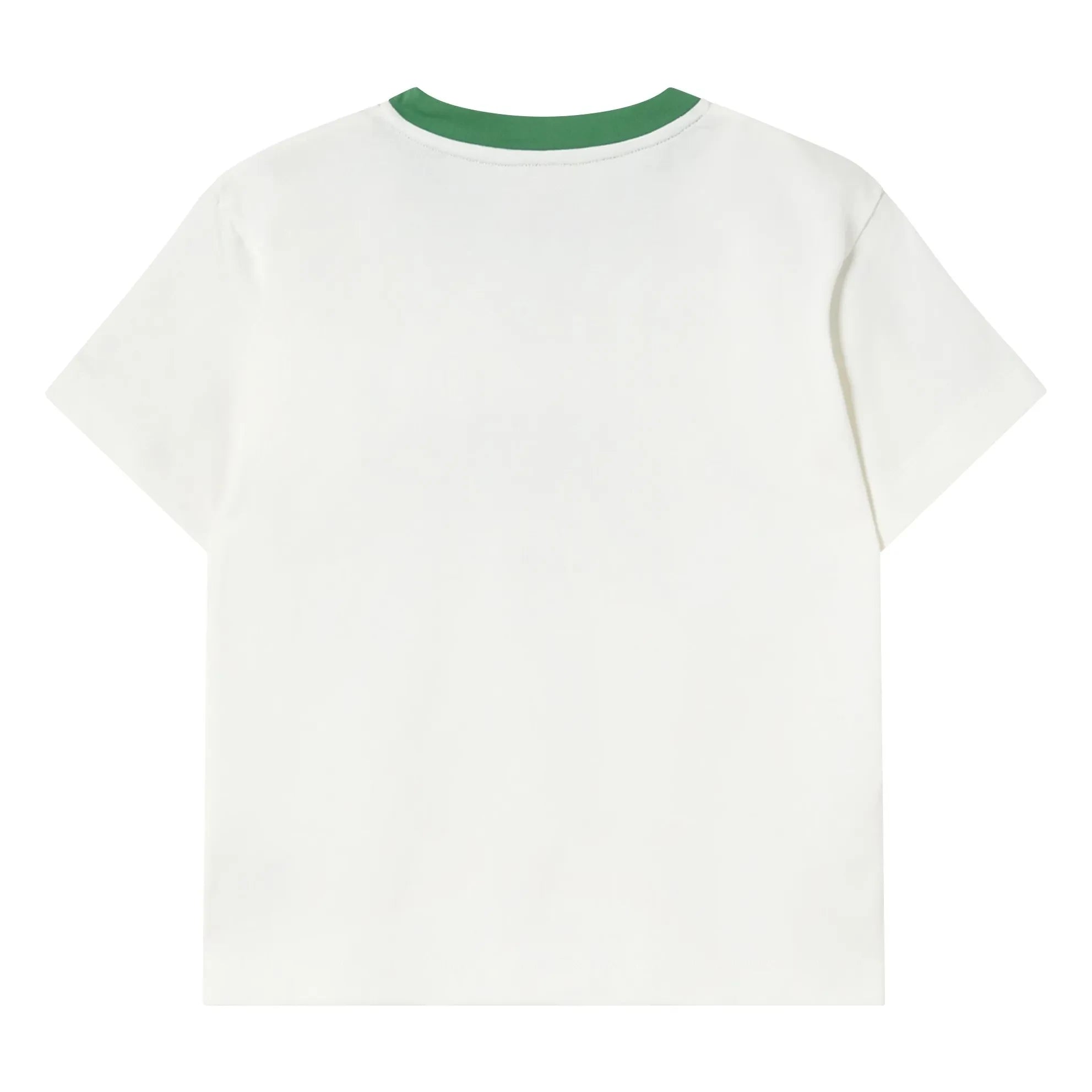 Tinycottons - Camiseta de Algodón Orgánico Contraste Giverny | Blanco