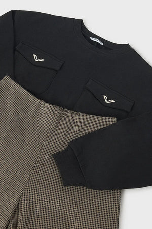 Conjunto de algodón y elastano para niños Mayoral
