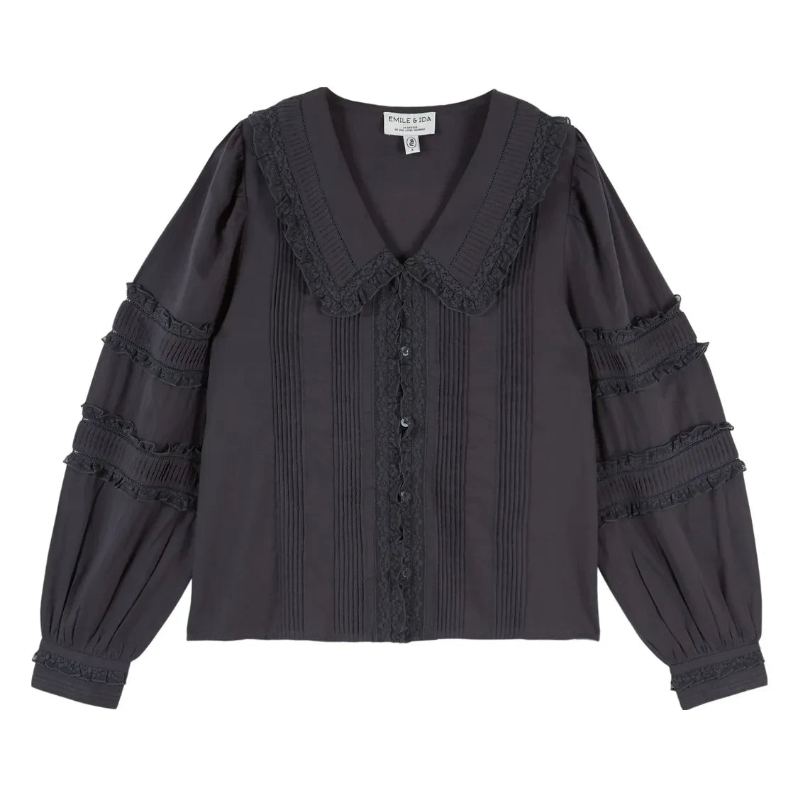 Emile et Ida - Vintage Ecume bluz | Karbon
