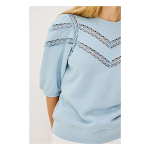 Rails - Jersey bordado Adria | Azul